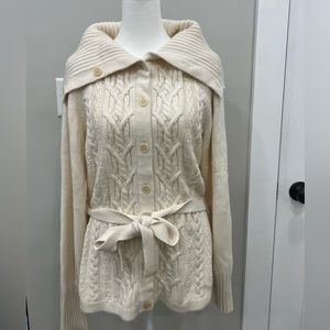 VINTAGE TALBOTS SWEATER WITH ANGORA RABBIT HAIR